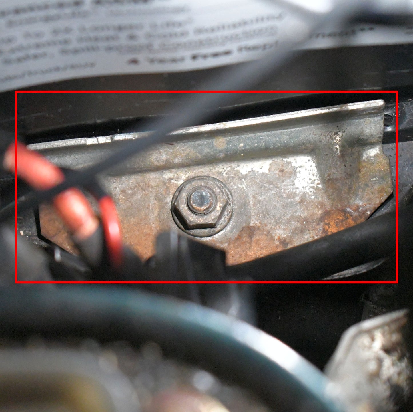 Battery Hold Down Bracket Genuine Mercedes