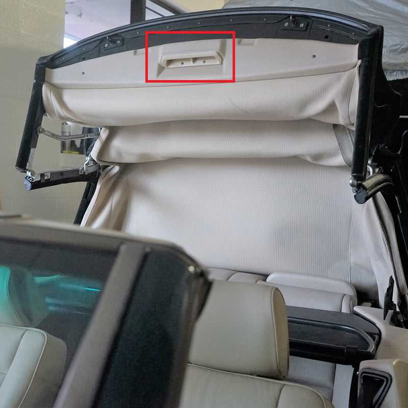 Classic Trim Parts - Folding Top Handle Genuine Mercedes - A124 Models - Mercedes-Benz