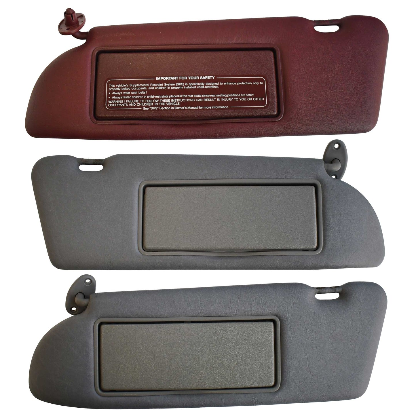 C126 S-Class Used Sun Visor Assembly Genuine Mercedes
