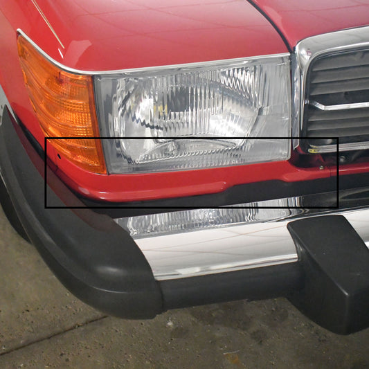 Below Headlight Metal Trim (Right) Genuine Mercedes