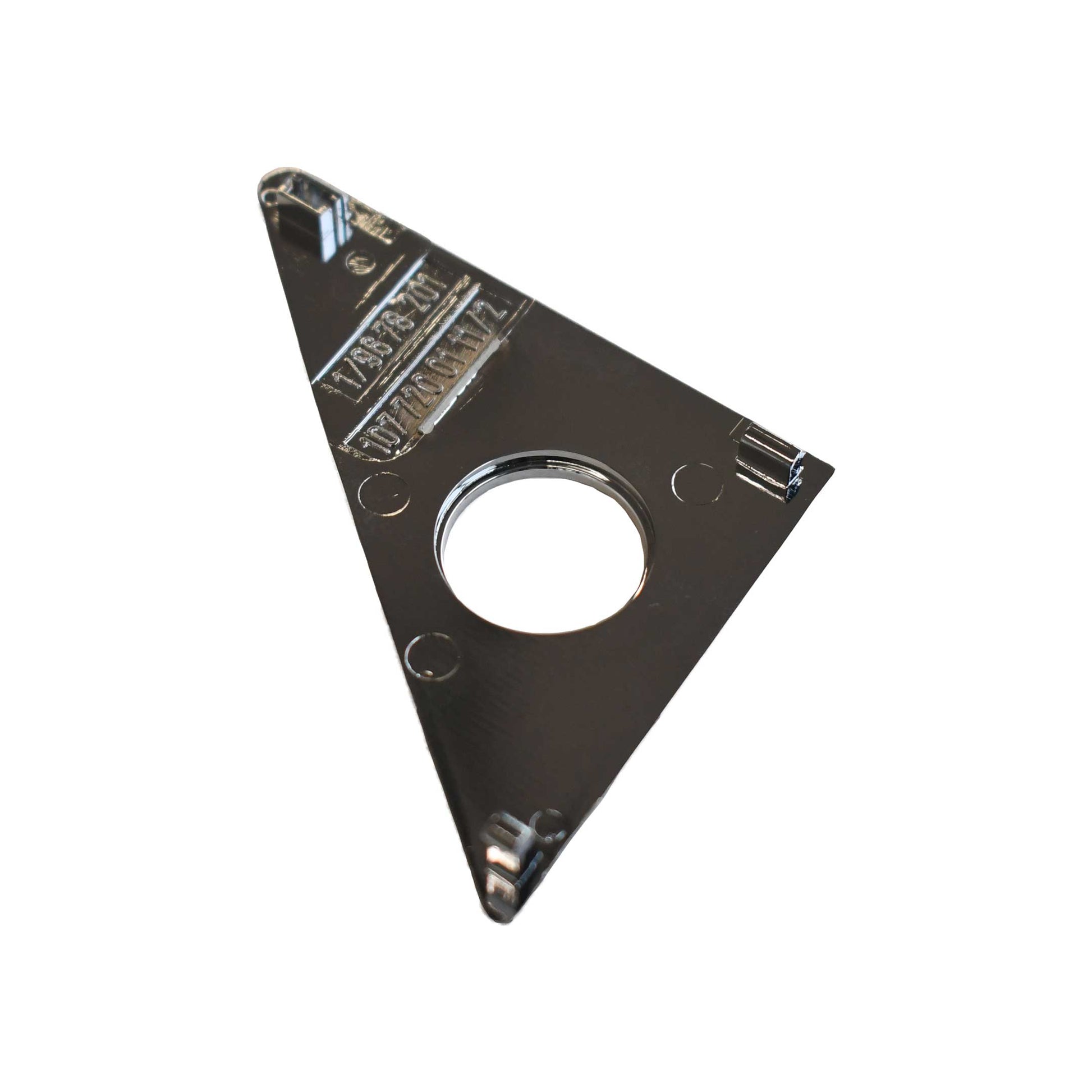 Classic Trim Parts - Chrome Mirror Triangle Inside Plate (Left) Genuine Mercedes - Mercedes-Benz