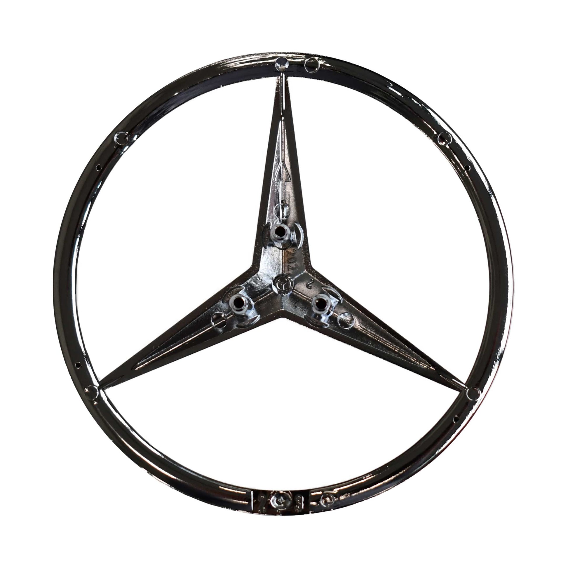 Classic Trim Parts - Trunk Lid Star Emblem Genuine Mercedes - R129 and A124 Models - Mercedes-Benz