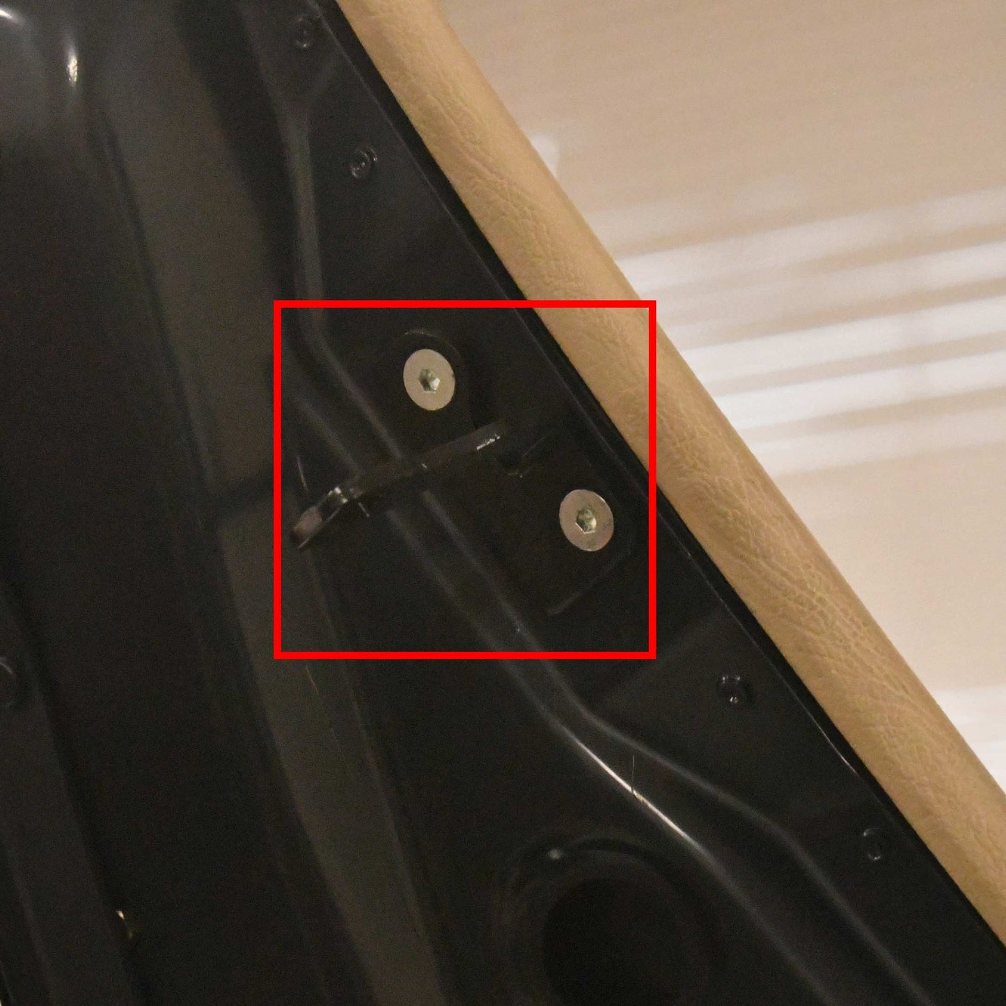 Folding Top Cover Locking Latch (Right) Genuine Mercedes