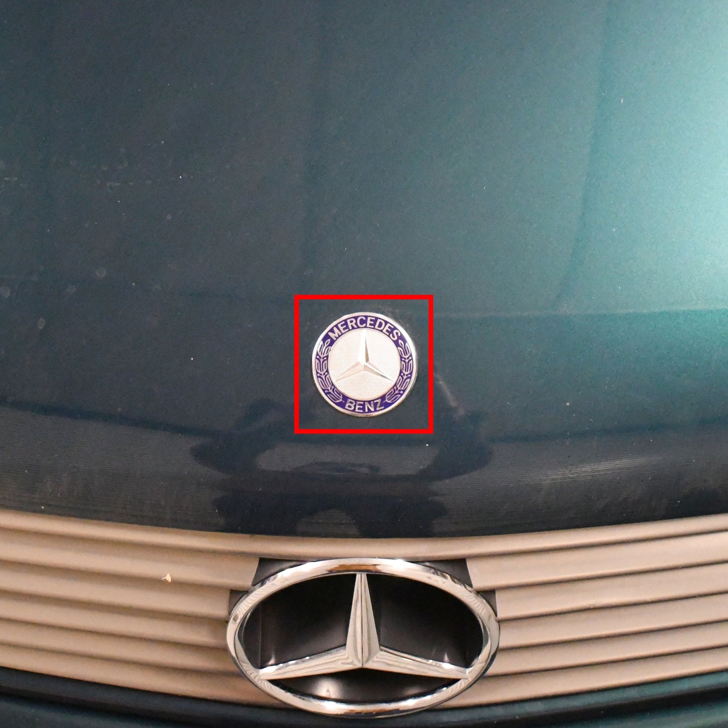 Front Hood Emblem Badge Genuine Mercedes