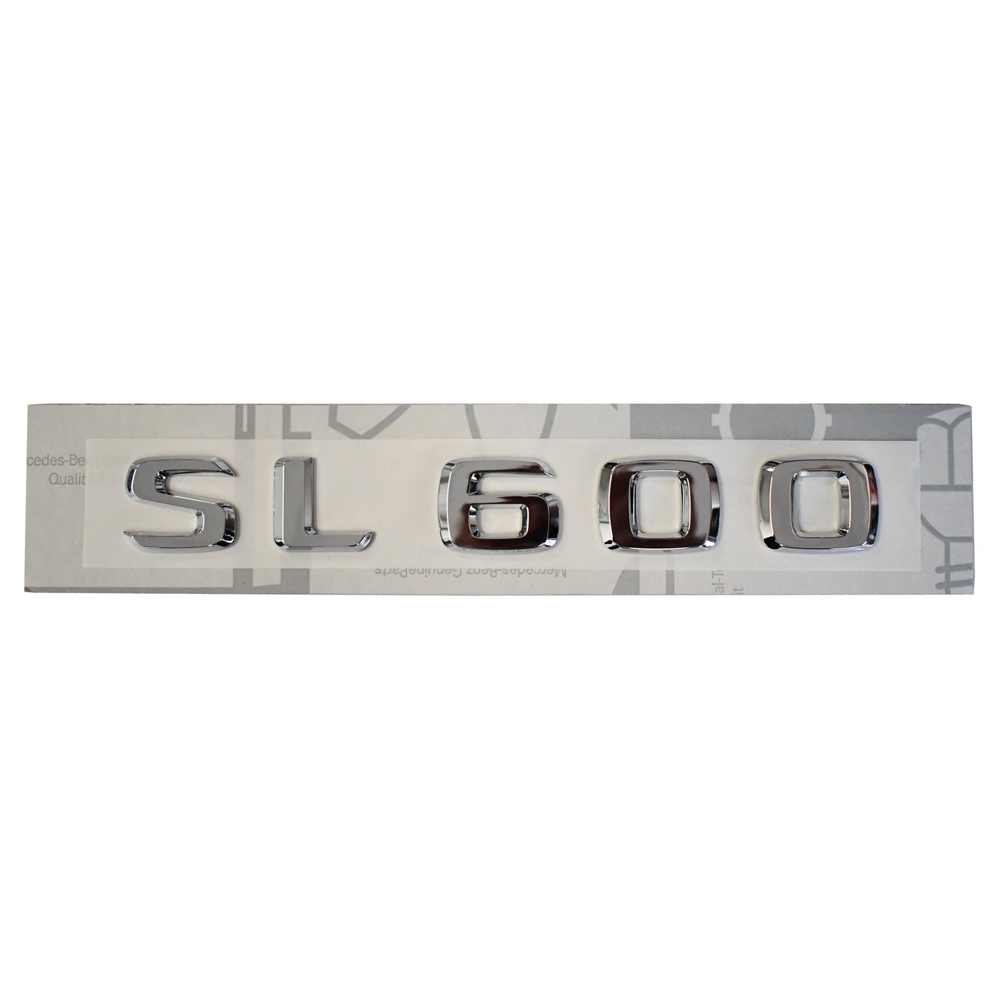 SL600/S600 Rear Model Designation Badge Genuine Mercedes