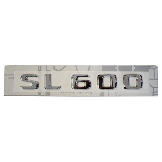 SL600/S600 Rear Model Designation Badge Genuine Mercedes