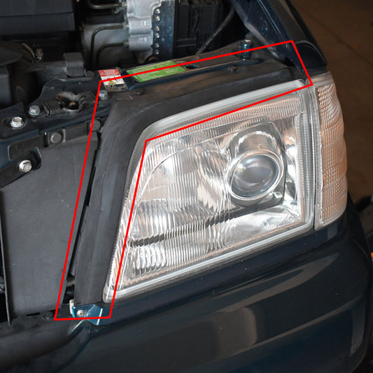 Upper Headlight Seal (Non-Xenon) Genuine Mercedes