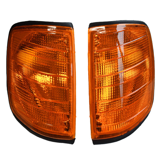 Amber Turn Signal Lamp Housing - Replaces Mercedes 1248260243 1248260343