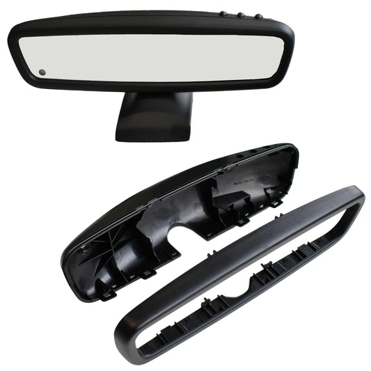 Mercedes R129 SL-Class - Rear View Mirror Housing Cover Black