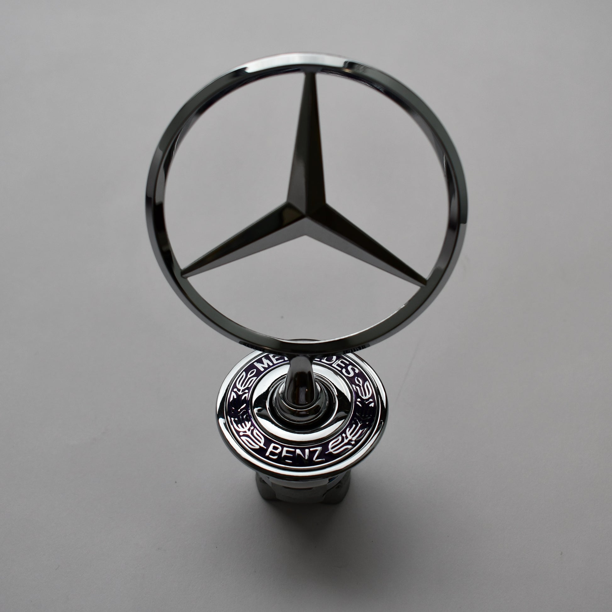Hood Ornament Genuine Mercedes - A124 Models - Classic Trim Parts
