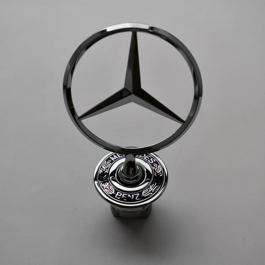 Hood Ornament Genuine Mercedes - A124 Models - Classic Trim Parts