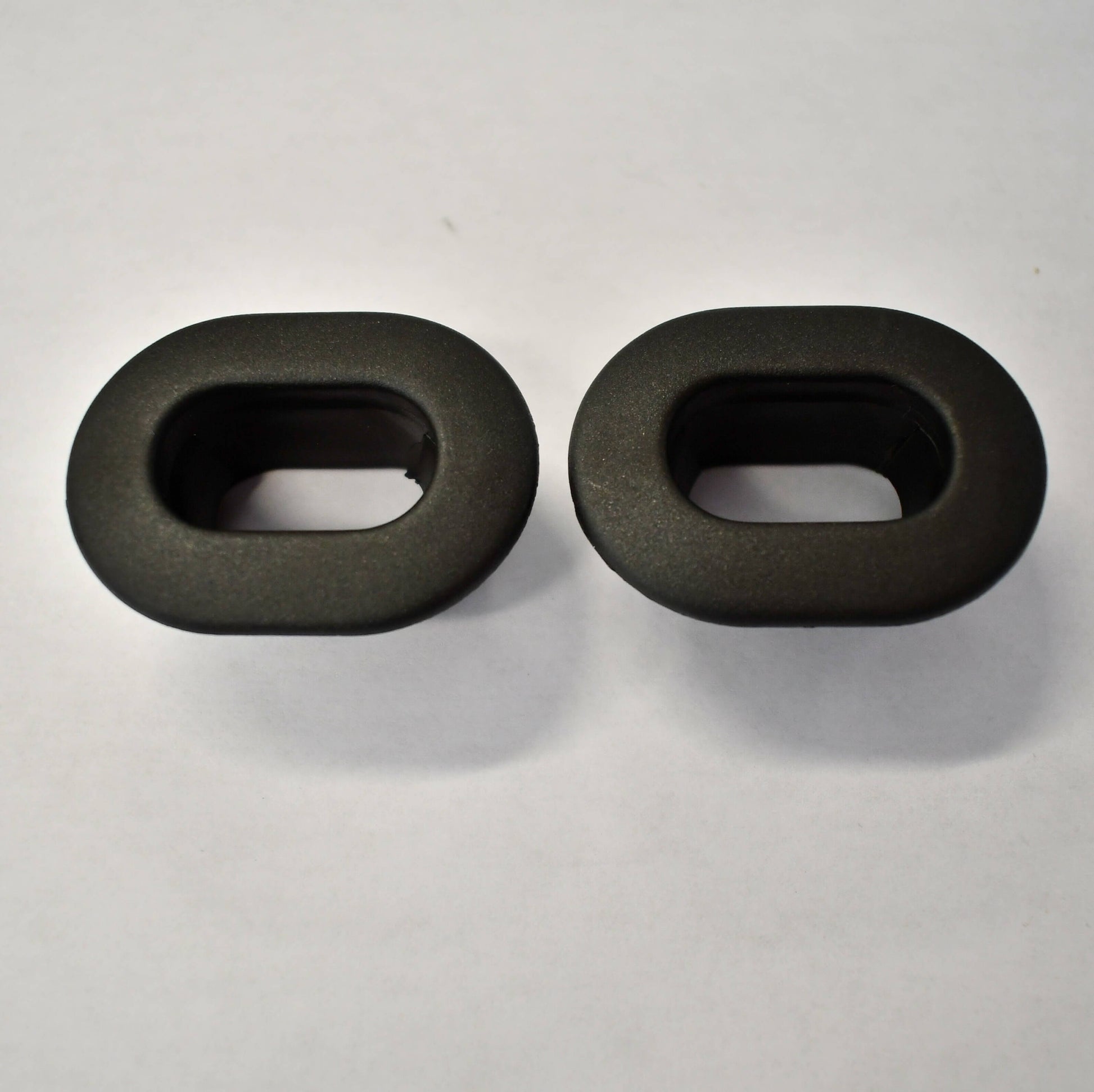 Classic Trim Parts - Black Headrest Guide Trim Genuine Mercedes - R107, C107, and A124 Models - Mercedes-Benz