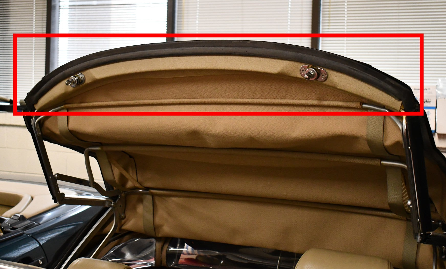 Classic Trim Parts - Soft Top Front Windshield Weatherstrip Seal Genuine Mercedes - R107 Models - Mercedes-Benz