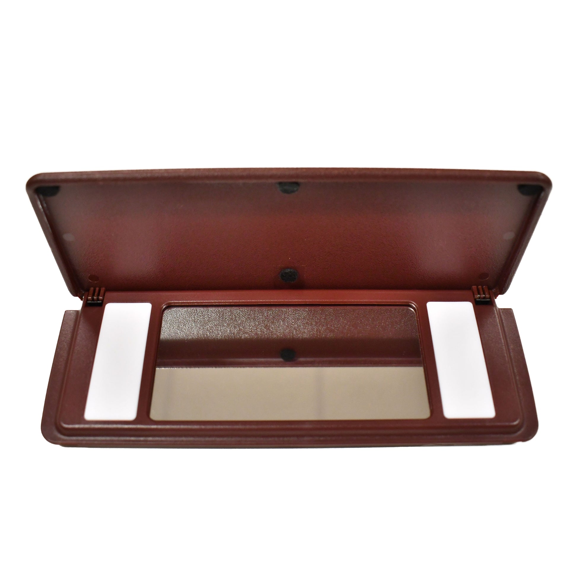 Mercedes R129 SL A124 Cabriolet - Sun Visor Vanity Mirror - Burgundy - Classic Trim Parts