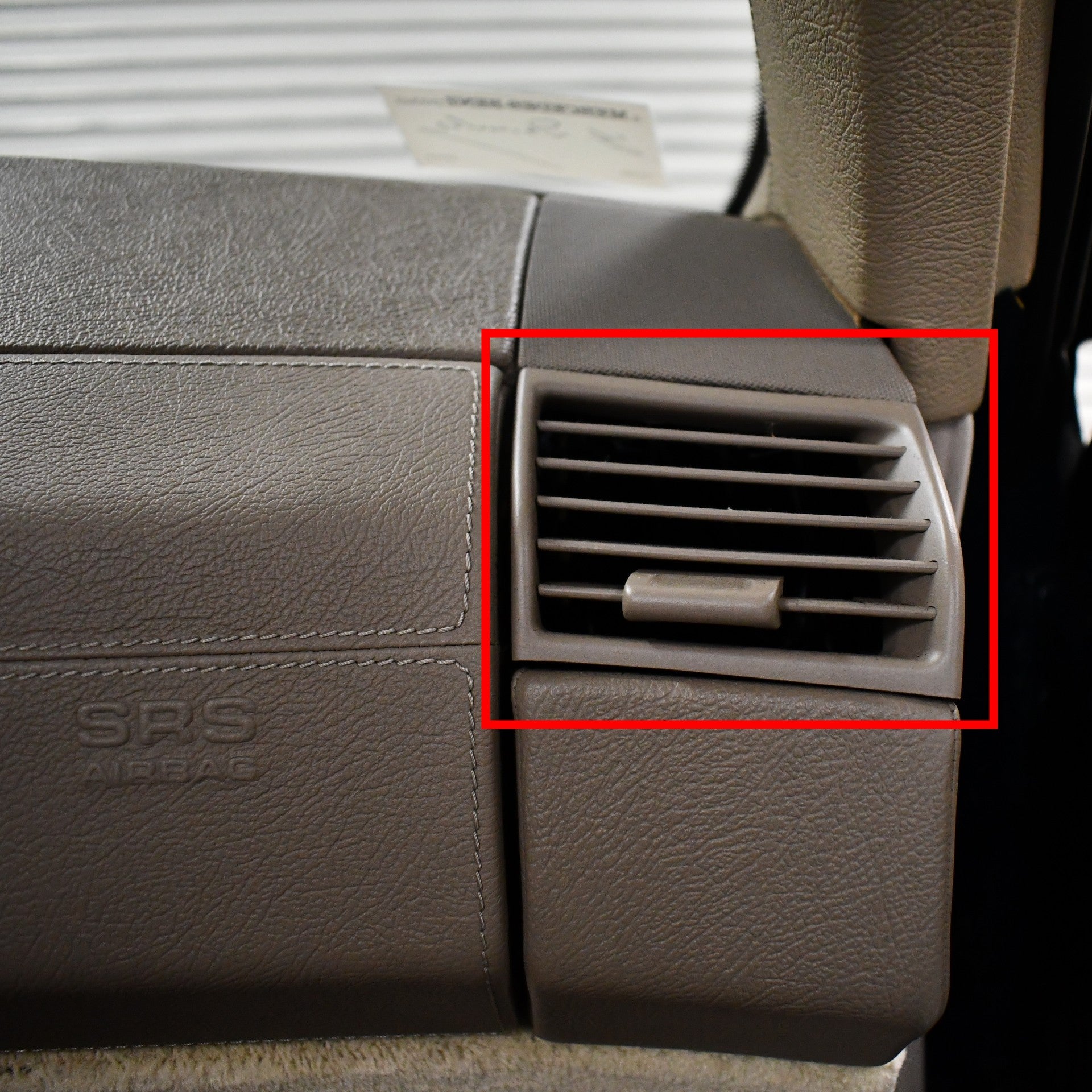 Classic Trim Parts - Dashboard HVAC Vent Grille (Black) Genuine Mercedes - R129 Models - Mercedes-Benz