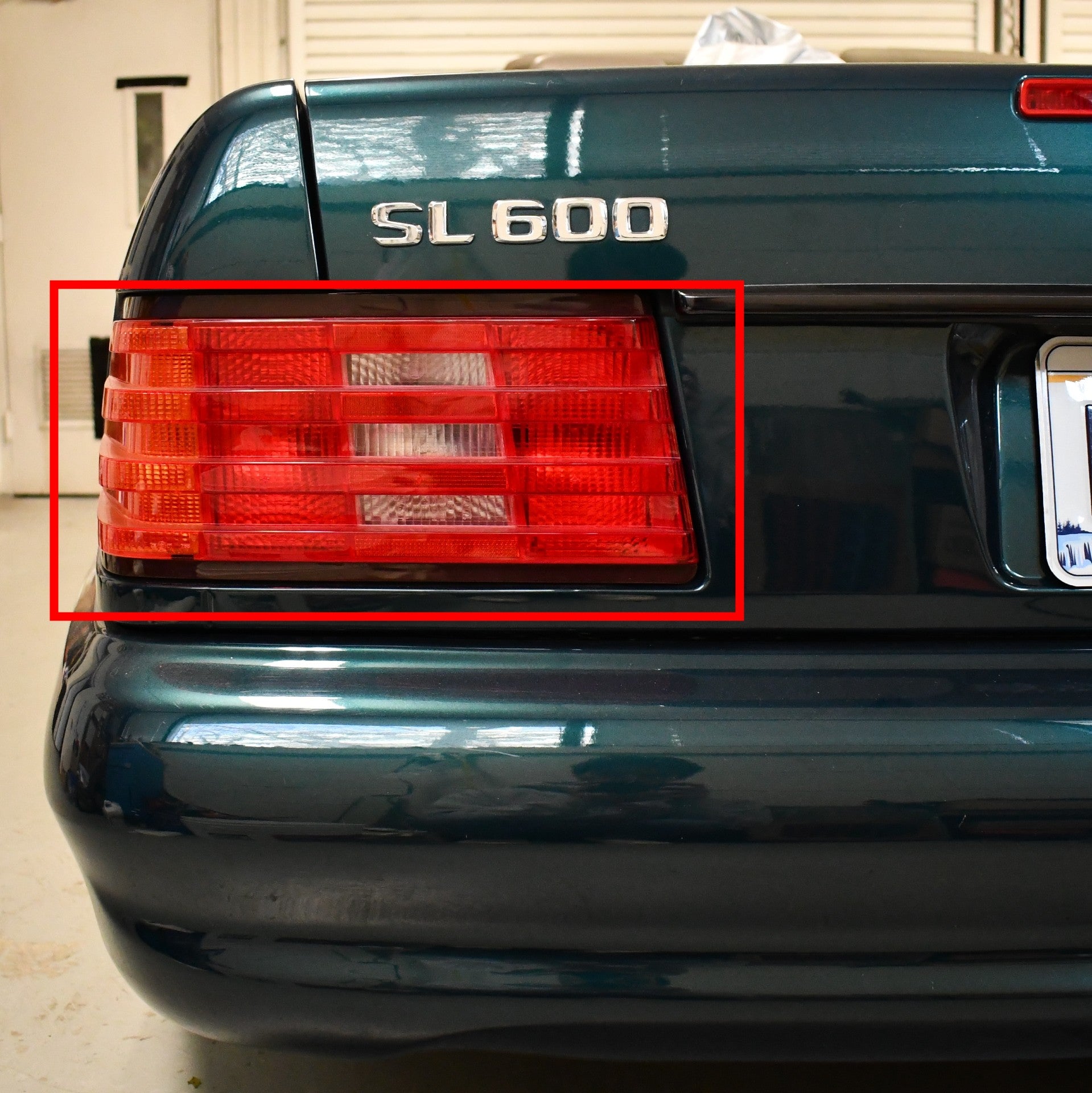 Classic Trim Parts - Tail Light Lens Genuine Mercedes - R129 Models - Mercedes-Benz