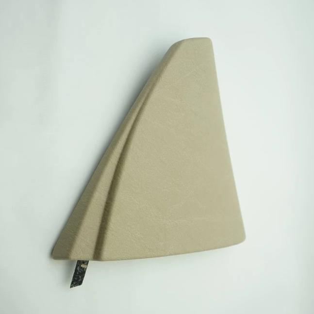 Genuine Mercedes Right Side Rear View Mirror Trim Piece A124 - Tan / Mushroom - Classic Trim Parts