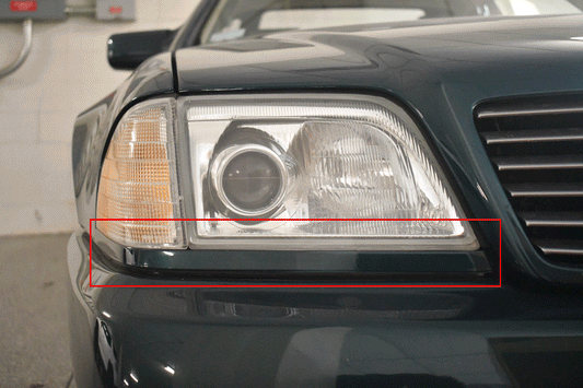 Classic Trim Parts - Headlight Lower Trim Pannel Genuine Mercedes - Mercedes-Benz