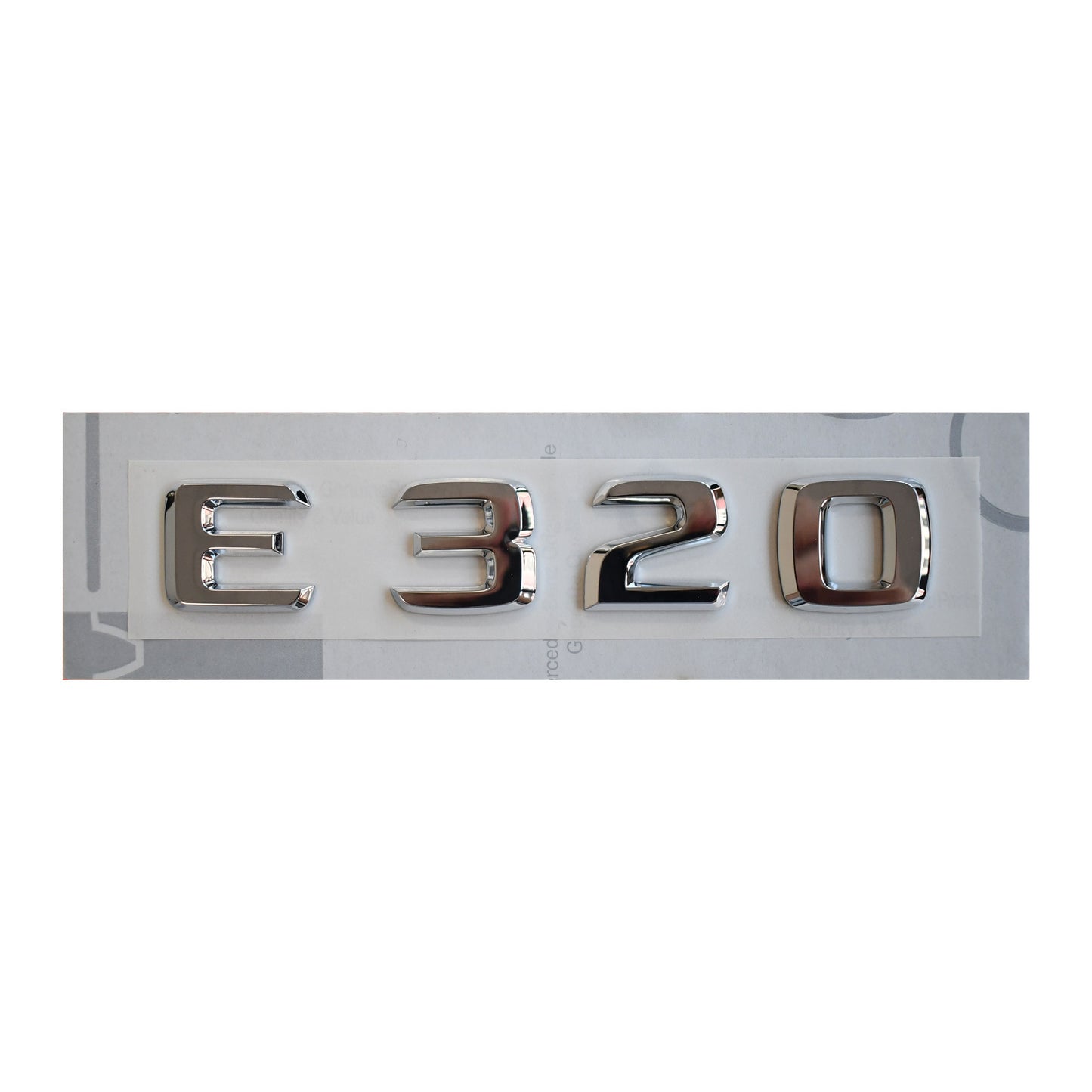 E320 Rear Model Designation Badge Genuine Mercedes