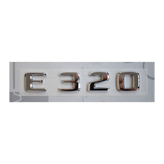 E320 Rear Model Designation Badge Genuine Mercedes