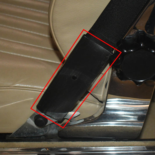 Bottom Seat Belt Guide Covering Genuine Mercedes