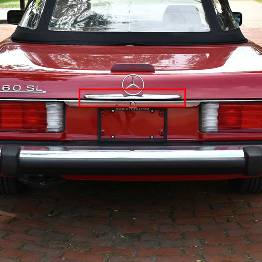 Classic Trim Parts - Chrome Rear Trunk Lid Handle - Mercedes-Benz
