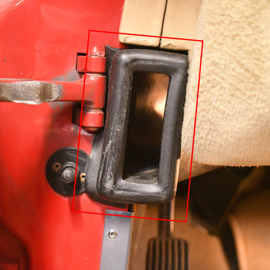 Dash Panel Heater to Door Rubber Seal