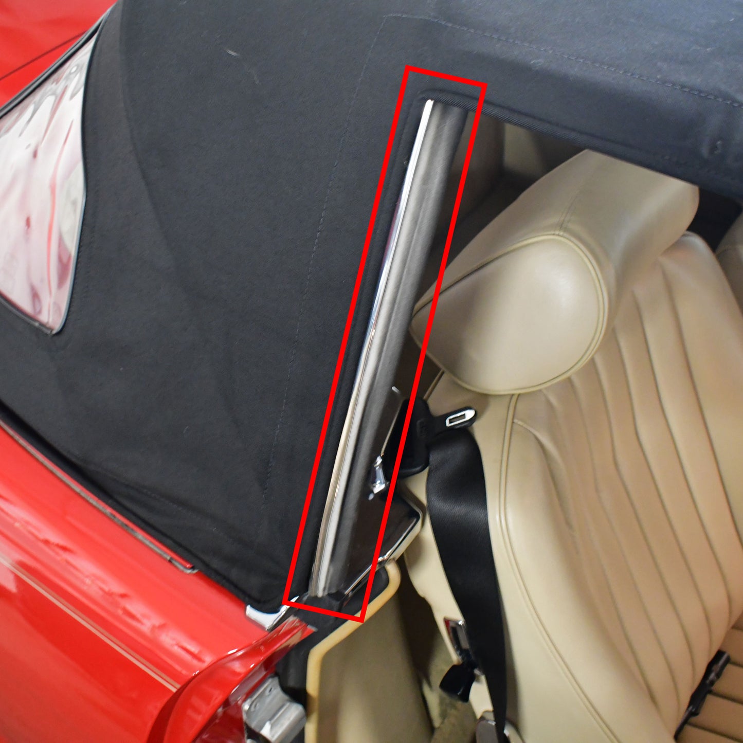 Soft Top B-Pillar to Window Seal Genuine Mercedes