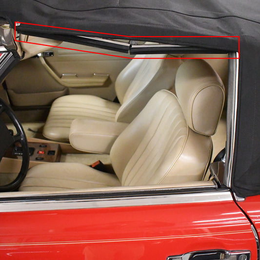 Soft Top Horizontal Weatherstrip Seal Genuine Mercedes