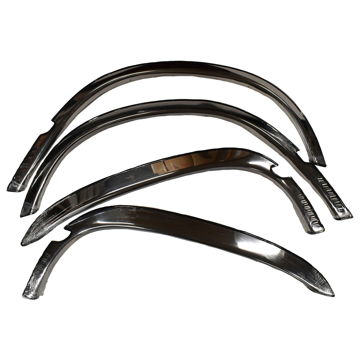 560SL Wheel Arch Chrome Trim Set