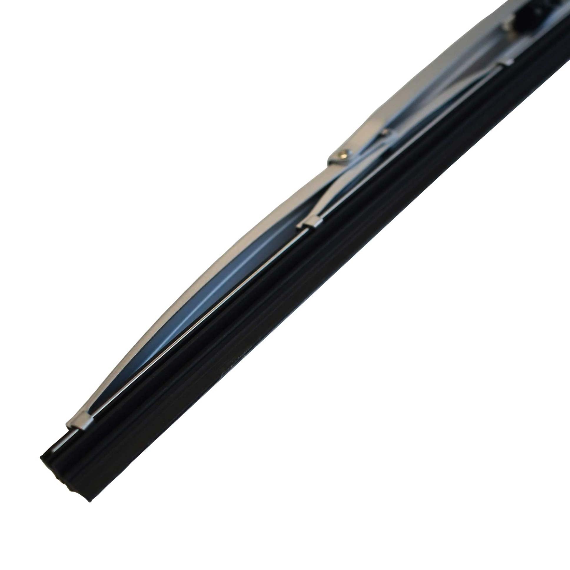A-Premium Pack Of 2 Windshield Wiper Blades With Wear Indicator & Towel - Compatible
