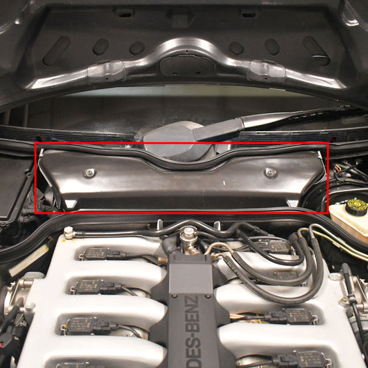 Cabin Air Filter Housing Cover Genuine Mercedes