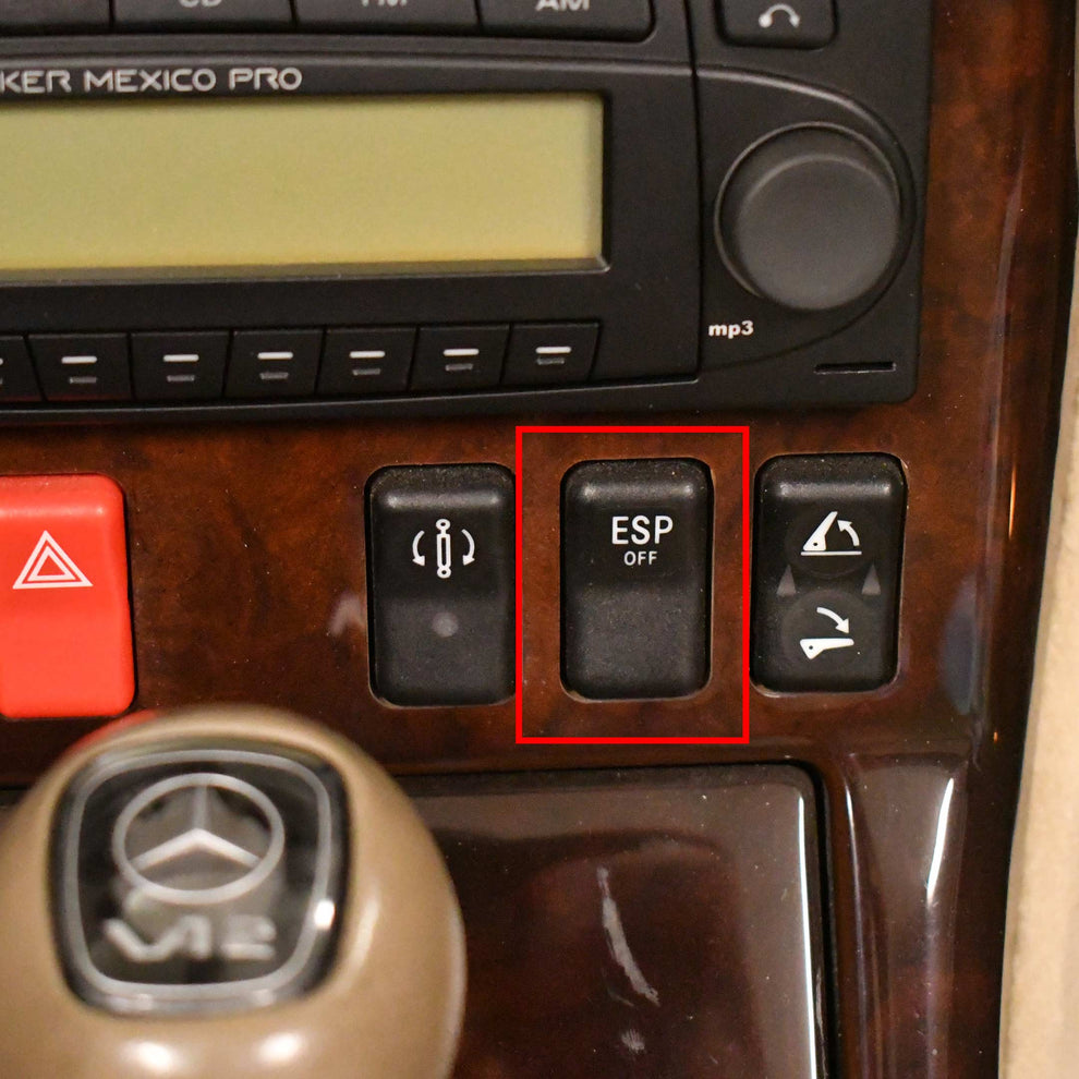 Electronic Stability Program (ESP) Switch Genuine Mercedes - R129 SL ...