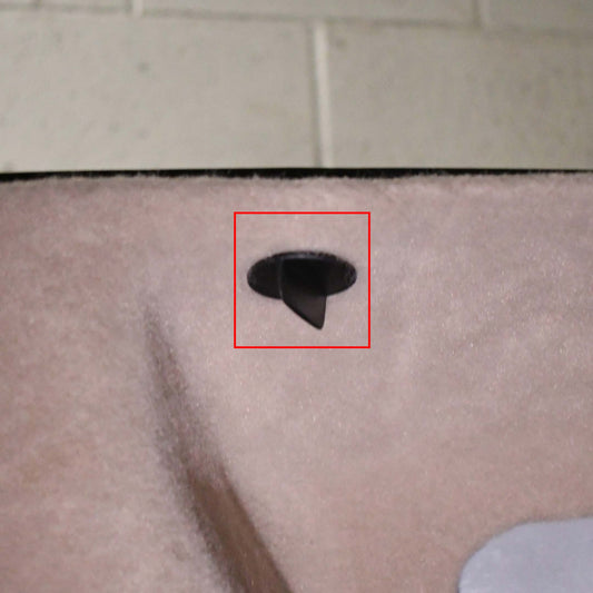 Trunk Battery Access Panel Pin Set Genuine Mercedes