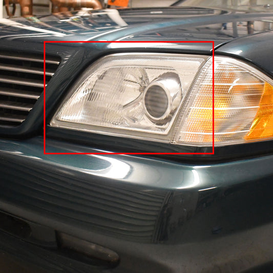 Xenon Headlight Lens Genuine Mercedes