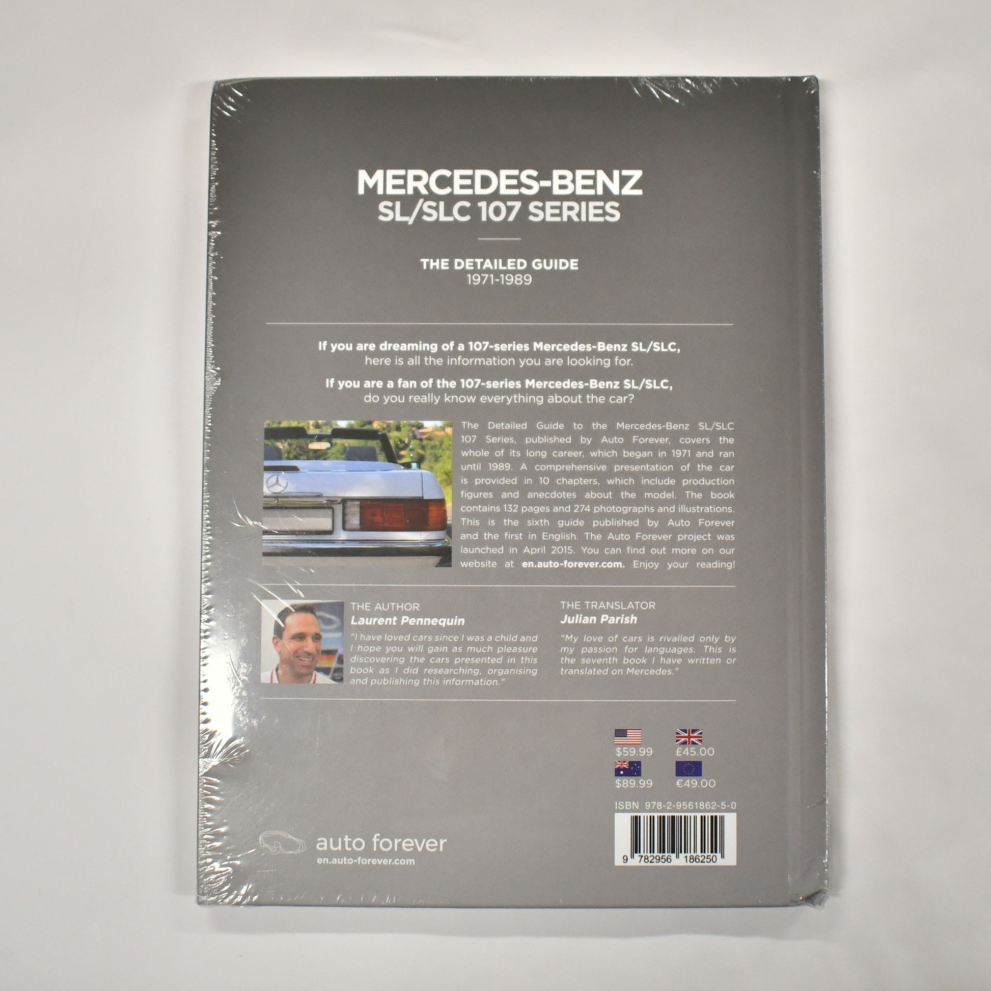 Mercedes-Benz SL/SLC 107 Series Detailed Guide Book - R107 and C107 Models - Classic Trim Parts