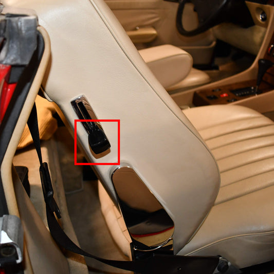 Classic Trim Parts - Right Side Seat Adjustment Lever - R107 Models - Mercedes-Benz