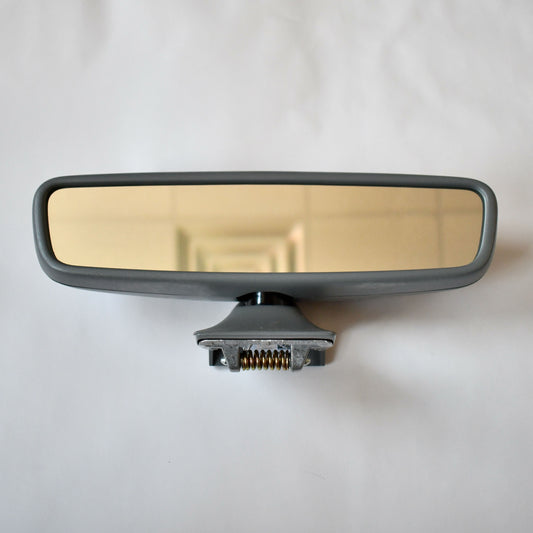 Rear View Mirror Genuine Mercedes (Black/Gray) - R129 and A124 Models - Classic Trim Parts