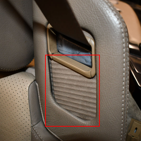 Seat Belt Retractor Trim Plate Mushroom Genuine Mercedes - R129 Models - Classic Trim Parts