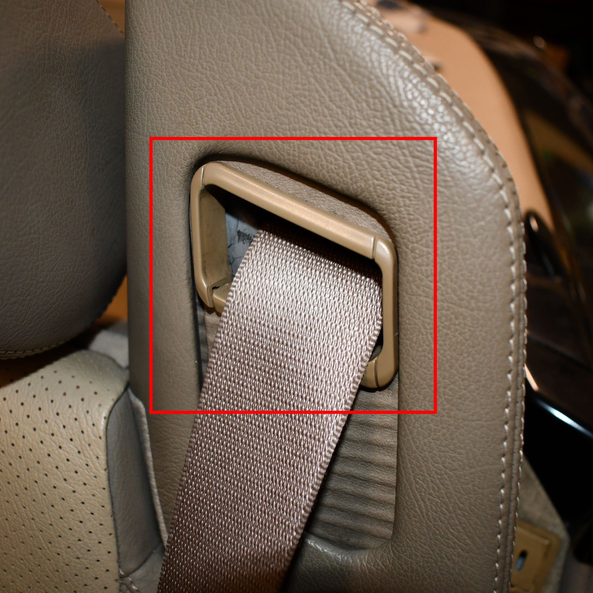 Upper Seat Belt Retractor Trim Mushroom Genuine Mercedes - R129 Models - Classic Trim Parts
