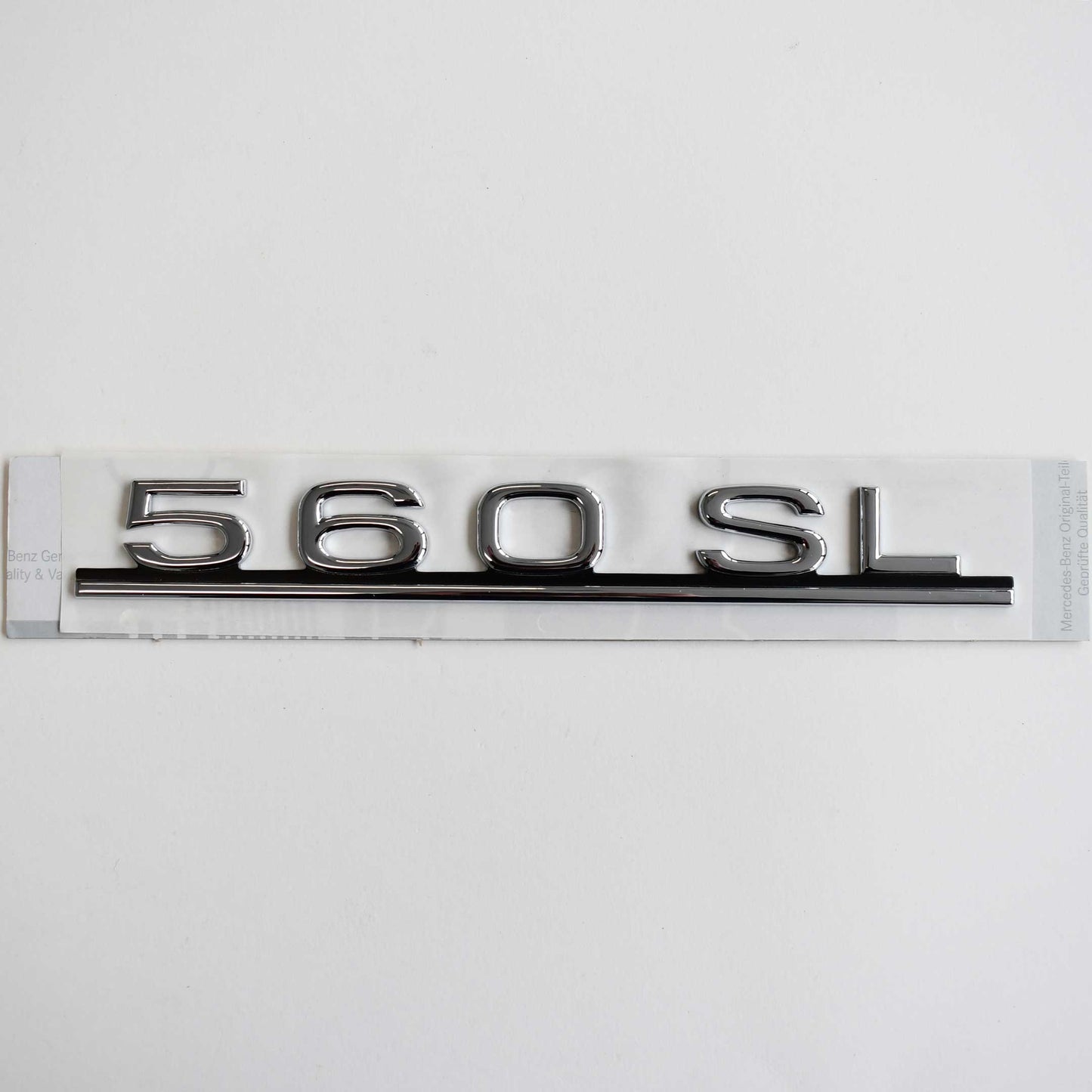 Genuine Mercedes 560SL Model Designation Badge